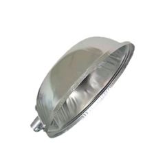 Luminária Alumínio 25mm Espelhada Oval Aberta E27 - Ref. LM-201 - LEVILUX  