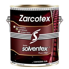 Zarcão Galão 3,6 Litros Zarcotex Vermelho - Ref.990GL - SOLVENTEX