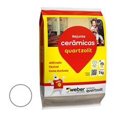 Rejunte Flexível 1kg Branco QUARTZOLIT / REF. 0107000000015FD