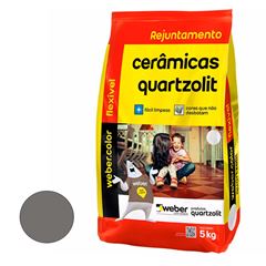 Rejunte Flexível 5kg Preto Grafite QUARTZOLIT / REF. 0107.00042.0030FD