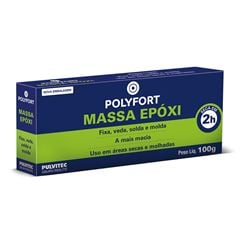 Massa Epóxi 100 g Polyepox PULVITEC / REF. DA005