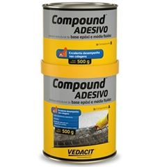 Adesivo EPX 1kg A500g+B500g Compound - Ref.121809 - VEDACIT