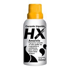 Corante Liquido Base Água 50ml Amarelo HIDRACOR/ REF. 613306530