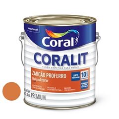 Coralit Zarcão Proferro 3,6 Litros - Ref. 5202667- CORAL