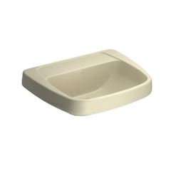 Lavatório para Coluna 57,5x44,5cm Monte Carlo Creme DECA / REF. L.81.37