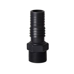 Adaptador para Irrigação em Polipropileno 1.1/4 Roscável Externo Preto REBOUÇAS / REF. 72
