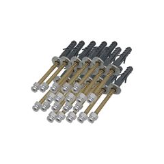 Parafuso Latonado 90mm B12 para Bacia Sanitária Saco com 20 Peças BOGNAR / REF. 31928