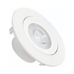 Spot LED Redondo em ABS 3W Bivolt para Embutir 6500K DILUX / REF. DI99266