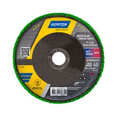 Disco de Lixa Grão 40 180m Desbaste Flap R244 NORTON / REF. 000000066254450146