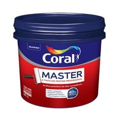 Tinta Base P Acrílica Fosca 16L Master CORAL / REF. 5902227