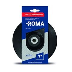 Disco de Borracha 7 Preto PINCÉIS ROMA / REF. 7020 8