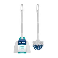 Escova Sanitária em Polipropileno 36cm com Suporte Branco PINCÉIS ROMA / REF. 6070 12