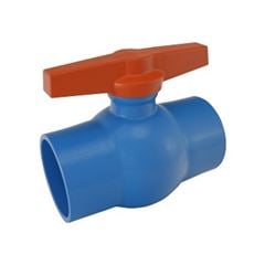 Registro de Esfera Irrigação Pvc 25mm Soldável Azul REBOUÇAS / REF. 967