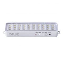 Luminária de Emergência Pocket com Bateria 1W 6500k 30 Led Branca DILUX/ REF. DI02238