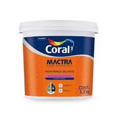 Adesivo Selante 1,2KG Seca Vedatrinca CORAL MACTRA / REF. 5859587