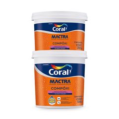 Adesivo Epóxi 1KG Compóxi Estrutural CORAL MACTRA / REF. 5859592