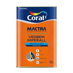 Impermeabilizante Acrílico 18KG Vedbem Imperall Poncho CORAL MACTRA / REF. 5859570