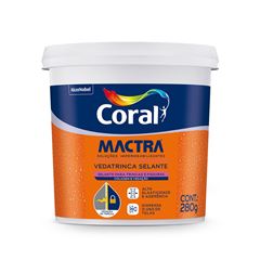 Adesivo Selante 280g Seca Vedatrinca CORAL MACTRA / REF. 5859586