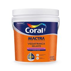 Adesivo Selante 4,5kg Seca Vedatrinca CORAL MACTRA / REF. 5859588