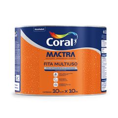 Fita Adesiva Multiuso 10cm x 10m CORAL MACTRA / REF. 6440508