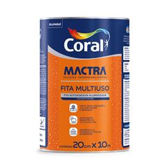 Fita Adesiva Multiuso 20cm x 10m CORAL MACTRA / REF. 6440509