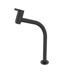 Torneira para Lavatório em Metal de Mesa com Bica Alta 1/4V Artic Preto DIMAR / REF. DMR01538