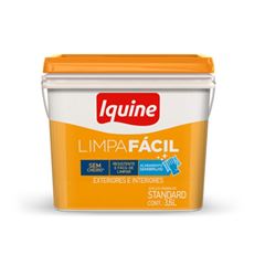 Tinta Acrílica Semibrilho Limpa Fácil 3,6L Retangular Pérola IQUINE / REF. 25301921