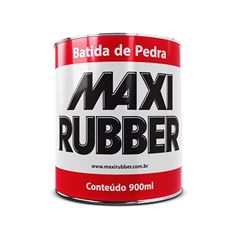 Emborrachamento Lata 0,9Litros Batida de Pedra Preto MAXI RUBBER / REF. 4MA031