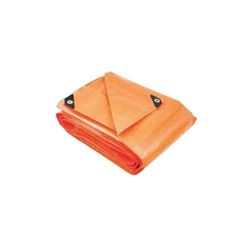 Lona de Polietileno 2x2m com Ilhoses Laranja FERTAK / REF. 360202