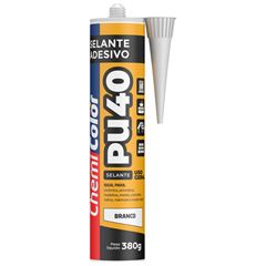 Adesivo Selante Pu 40 380g Híbrido Branco CHEMICOLOR / REF. 680565