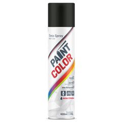 Tinta Spray Alta Temperatura 400ml Preto Fosco PAINTCOLOR / REF. 5510144