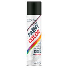 Tinta Spray Uso Geral 400ml Preto Fosco PAINTCOLOR / REF. 5510151