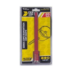 Serra Copo Diamantado 20mm com Haste FERTAK / REF.299020