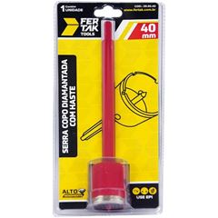 Serra Copo Diamantado 40mm com Haste FERTAK / REF. 299040