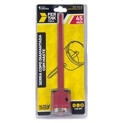 Serra Copo Diamantado 45mm com Haste FERTAK / REF. 299045