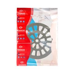 Grelha Pvc 100mm Redonda Cromada REBOUÇAS / REF.1939