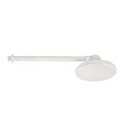 Chuveiro Plástico 1/2 7 Polegadas com Braço sem Registro Branco REBOUÇAS / REF.2160