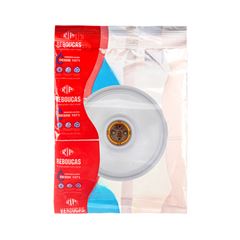 Plafon Plástico com Receptáculo de Porcelana 100W 250V Branco REBOUÇAS / REF.1362