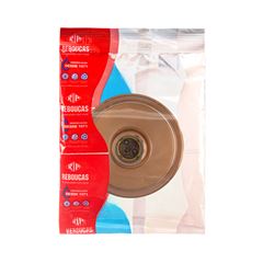 Plafon Plástico com Soquete de Porcelana E27 Gold Rose REBOUÇAS / REF.1312