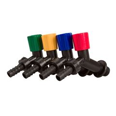 Torneira para Jardim de Plástico 1/2 e 3/4 com Bico Cores REBOUÇAS/ REF.500
