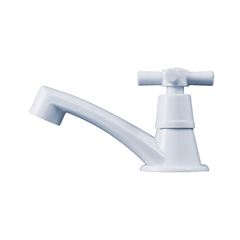 Torneira para Lavatório em ABS de Mesa 1/4v Cruzeta Branca CIVITT/ REF.2776