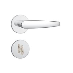 Fechadura WC Alavanca Roseta 823/33 Inox STAM / REF. 40450