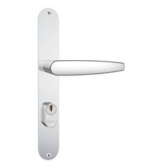 Fechadura Externa Alavanca Espelho 603/33 Inox STAM / REF.40594