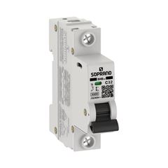 Disjuntor Unipolar 32A DIN SHBG3 SOPRANO / REF. 05121.7032.11