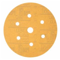 Disco Lixa Grão 180 152mm 236U Gold com 7 Furos 3M / REF. HC000619599