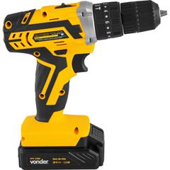 Parafusadeira e Furadeira de Impactocom a Bateria 20V com Maleta e Acessórios VONDER / REF. 6001000238