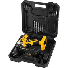 Parafusadeira e Furadeira de Impactocom a Bateria 20V com Maleta e Acessórios VONDER / REF. 6001000238