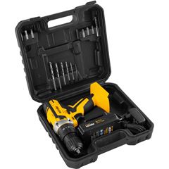 Parafusadeira e Furadeira de Impactocom a Bateria 20V com Maleta e Acessórios VONDER / REF. 6001000238