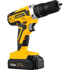 Parafusadeira e Furadeira de Impactocom a Bateria 20V com Maleta e Acessórios VONDER / REF. 6001000238