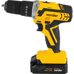 Parafusadeira e Furadeira de Impactocom a Bateria 20V com Maleta e Acessórios VONDER / REF. 6001000238